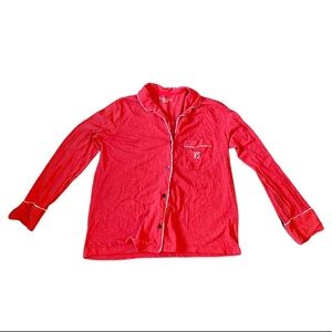 {Victoria's Secret} Button Down Long Sleeve Sleep Shirt